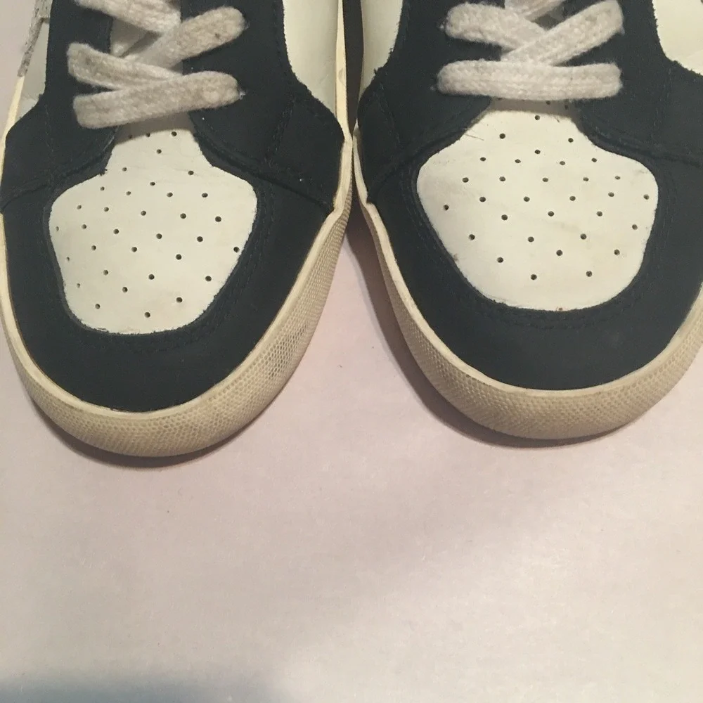Vintage  Havana Sneakers Size M10, W8.5 Reflex Black White Rare Logo Star